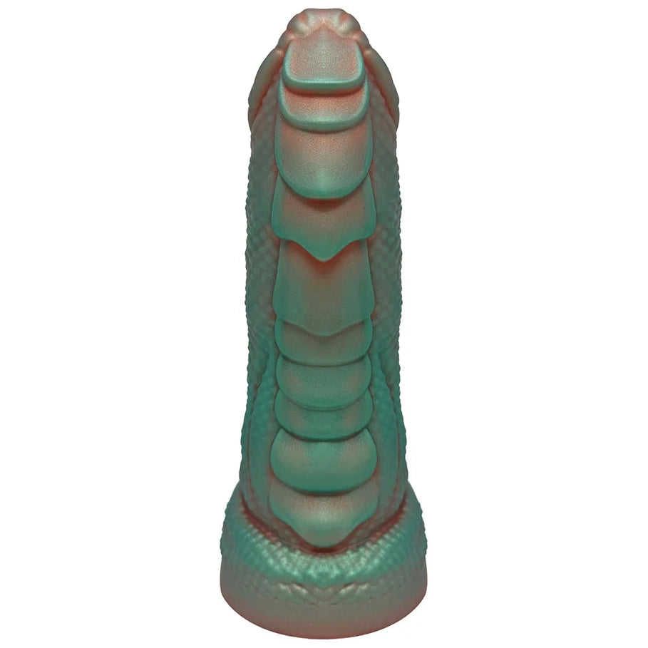 Dildo Texturizado com Ventosa – Design Artístico e Sensação Intensa