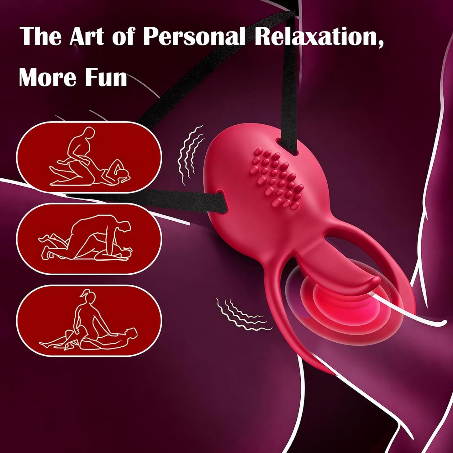 Vibrador Vestível com Controle por App – Sem Mãos, Discreto e Ideal para Casais