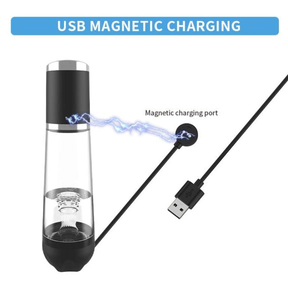 Bomba Peniana Automática Recarregável USB – 4 Modos de Sucção para Máximo Desempenho