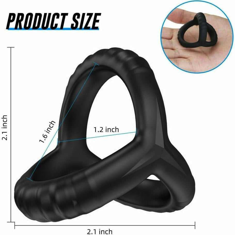 Anel Peniano Ajustável – Conforto e Controle para Mais Intensidade
