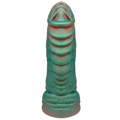 Dildo Texturizado com Ventosa – Design Artístico e Sensação Intensa
