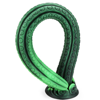 Dildo Tentáculo Flexível com Ventosa – Extra Longo e Sensação Intensa