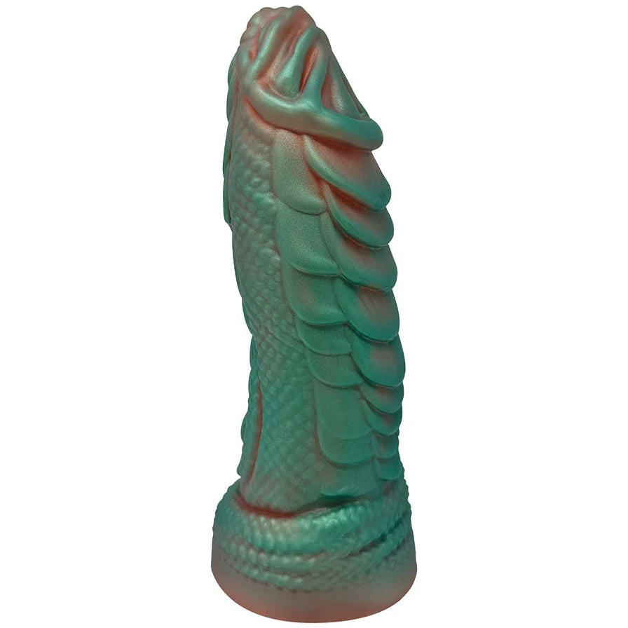 Dildo Texturizado com Ventosa – Design Artístico e Sensação Intensa