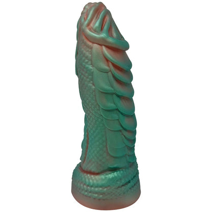 Dildo Texturizado com Ventosa – Design Artístico e Sensação Intensa