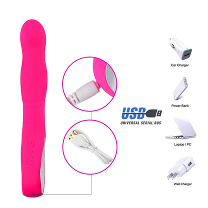 Vibrador para Ponto G com Alça de Controle – 10 Modos, Ergonômico e Fácil de Usar