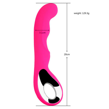 Vibrador para Ponto G com Alça de Controle – 10 Modos, Ergonômico e Fácil de Usar