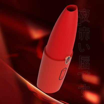 Vibrador Sugador Discreto Formato Batom – Estímulo Intenso e Silencioso