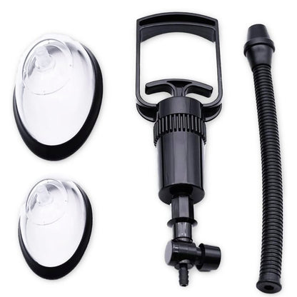 Kit de Sucção com Duas Cápsulas – Ajuste Manual e Uso Confortável