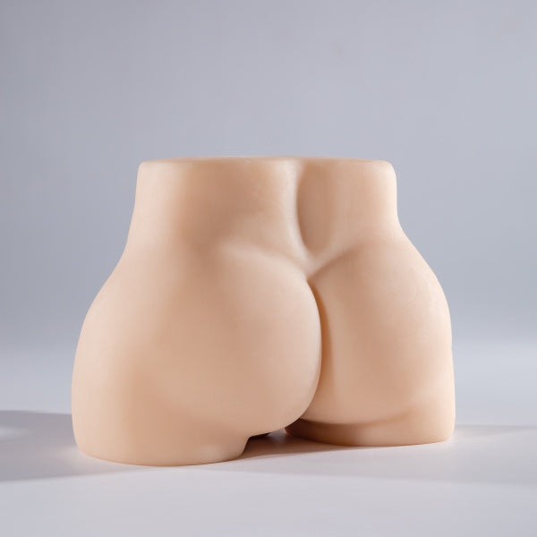 Masturbador em Silicone – Design Realista com Duas Áreas de Contato