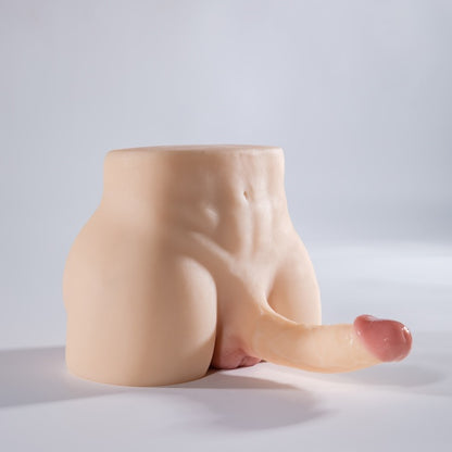Masturbador em Silicone – Design Realista com Duas Áreas de Contato