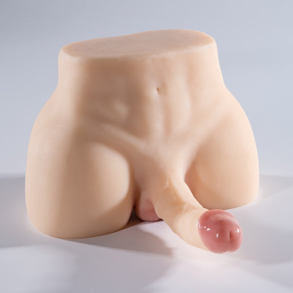 Masturbador em Silicone – Design Realista com Duas Áreas de Contato