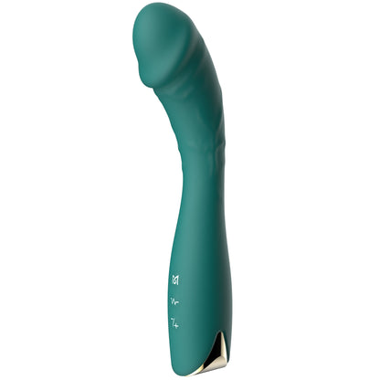 Vibrador em Silicone – Estimulação Profunda com Controle de Intensidade