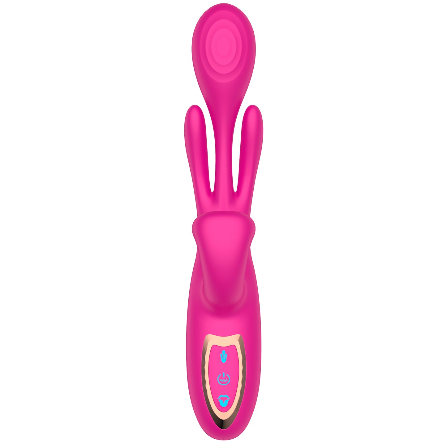 Vibrador Coelho 2 em 1 com Vibração e Batida – Estímulo Duplo Ajustável