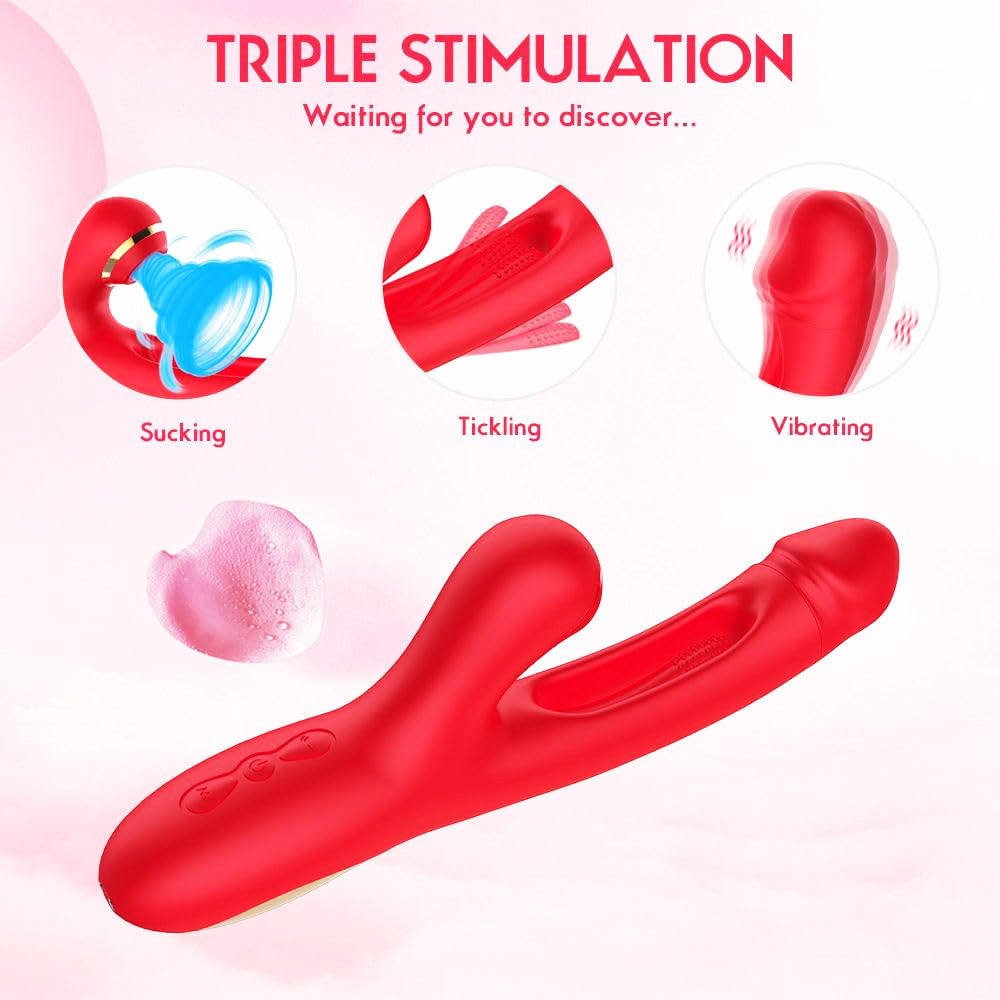 Vibrador com Estímulo Duplo – Recarregável e Silencioso