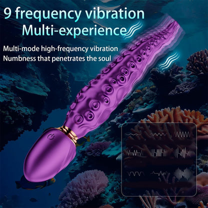 Vibrador com Rotação e Vibração – Recarregável e à Prova d’Água