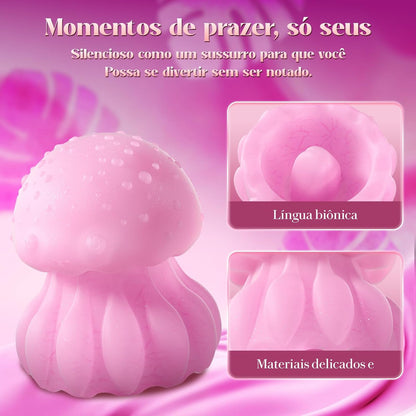 Vibrador de Sucção Compacto Recarregável