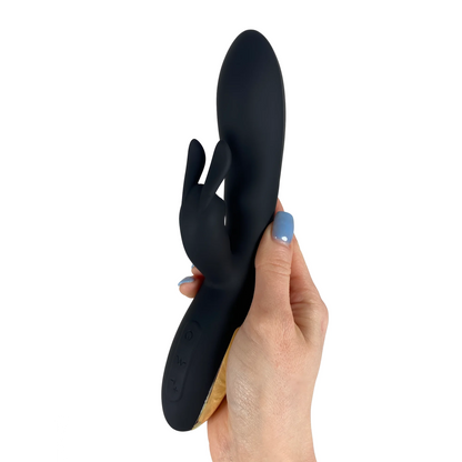 Vibrador com Estímulo Duplo – Recarregável e à Prova d’Água